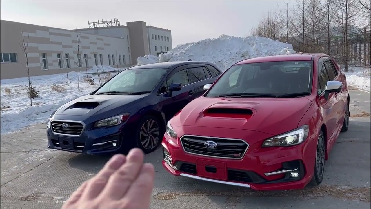 Топ 1 Универсал из Японии Обзор Субару Леворг VM4 с Аукциона Японии GTS / STI