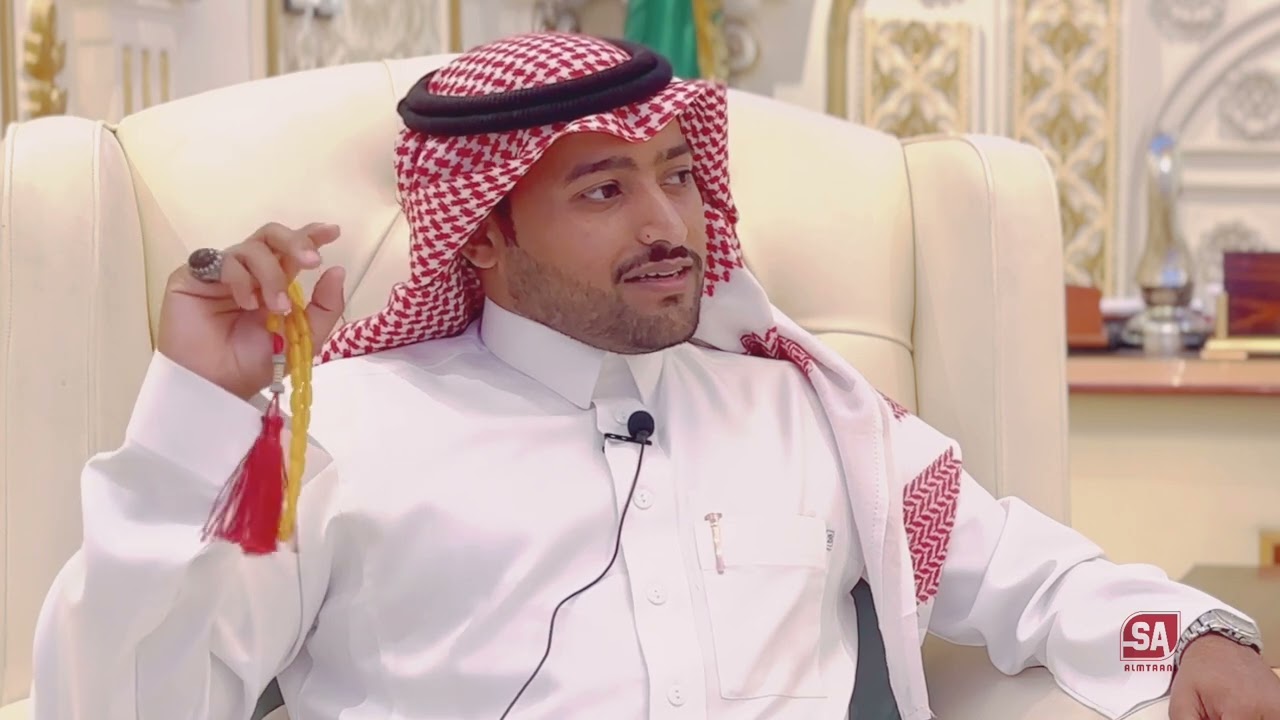 الشاعر و المنشد طلال الاحمدي في برنامج مقابله خاصه مع صالح المتعاني