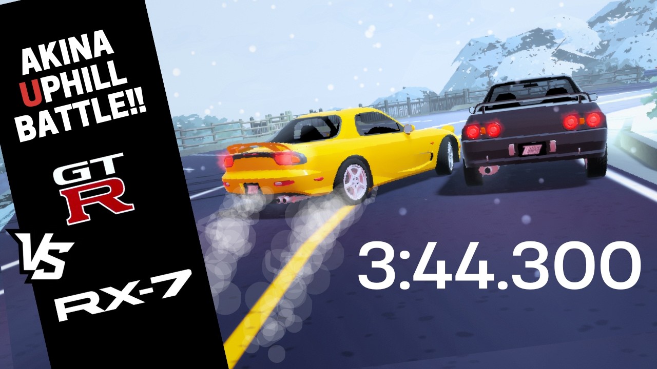 Nakazato Vs Takahashi!!┃Akina Uphill┃Touge Legends: Reborn