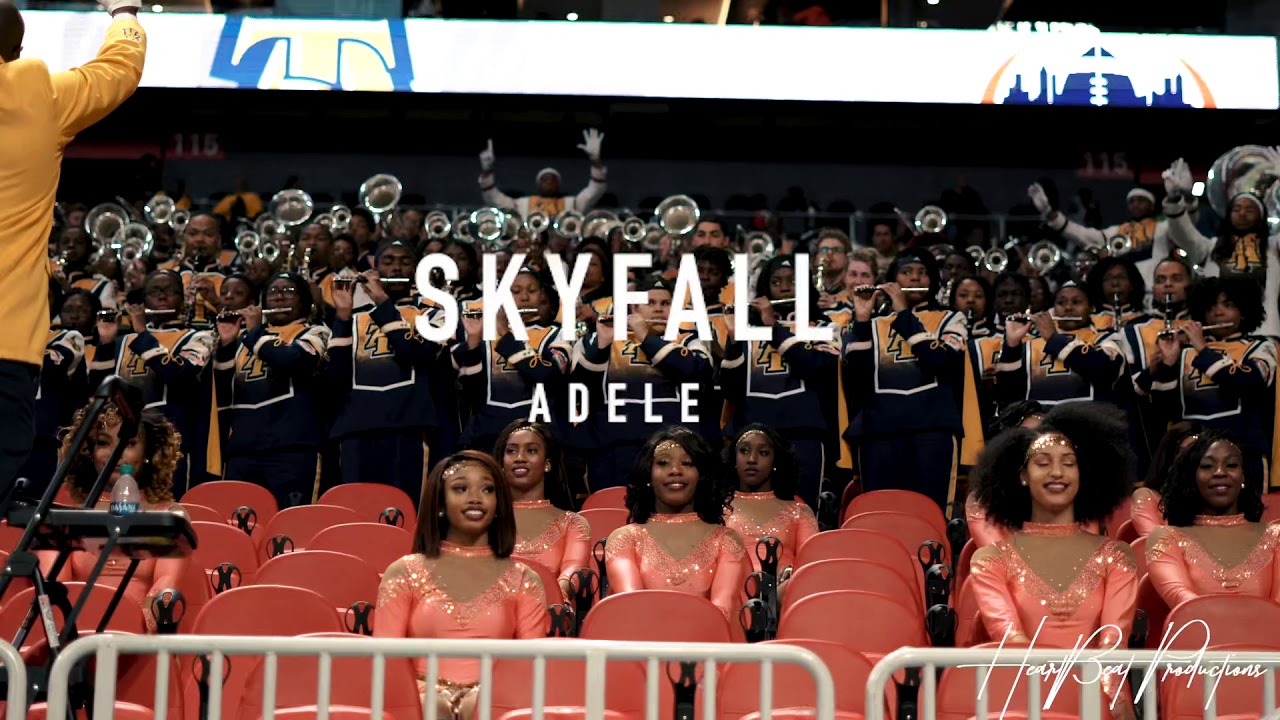 Skyfall | NCA&T Marching Band & Golden Delight | Celebration Bowl 2019 | Atlanta, GA 💙💛