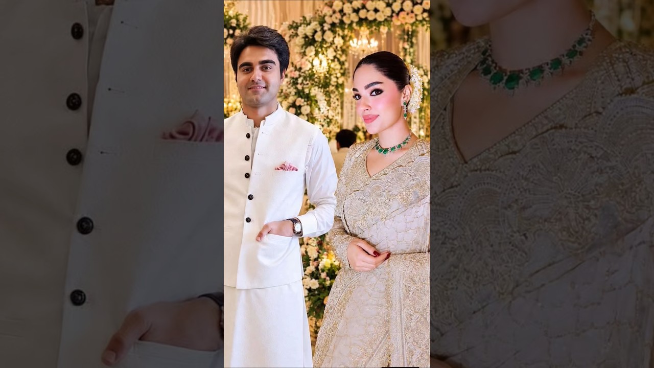 Maryam Nawaz's daughter Mahnoor  #Wedding #MaryamNawaz#Shorts #mahnoor #shorts #video #foryou #love