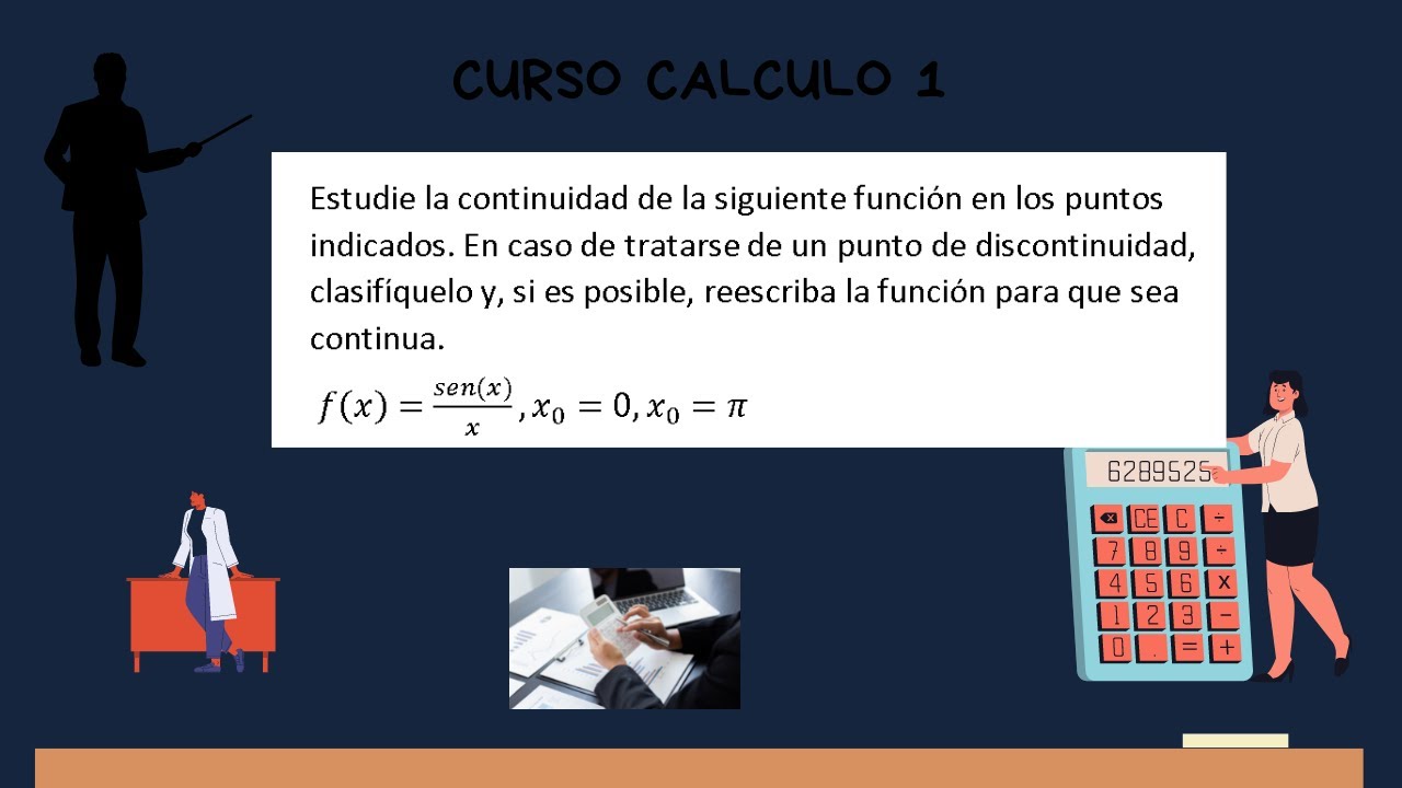 CURSO DE CALCULO 1 - CLASE 28 - CONTINUIDAD DE FUNCION TRIGONOMETRICA - UNICALCULO