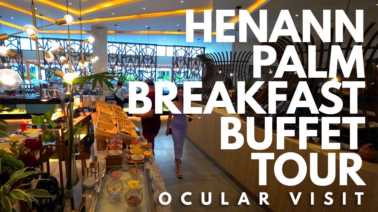 BEST BREAKFAST BUFFET IN BORACAY? | Henann Palm