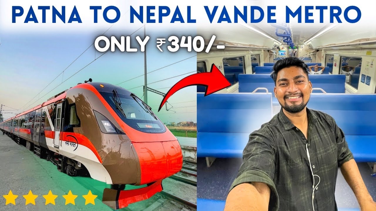 “PATNA - JAYNAGAR Namo Bharat🚂| Fastest Train To Nepal🇳🇵Border | Vande Metro Rapid Rail   “