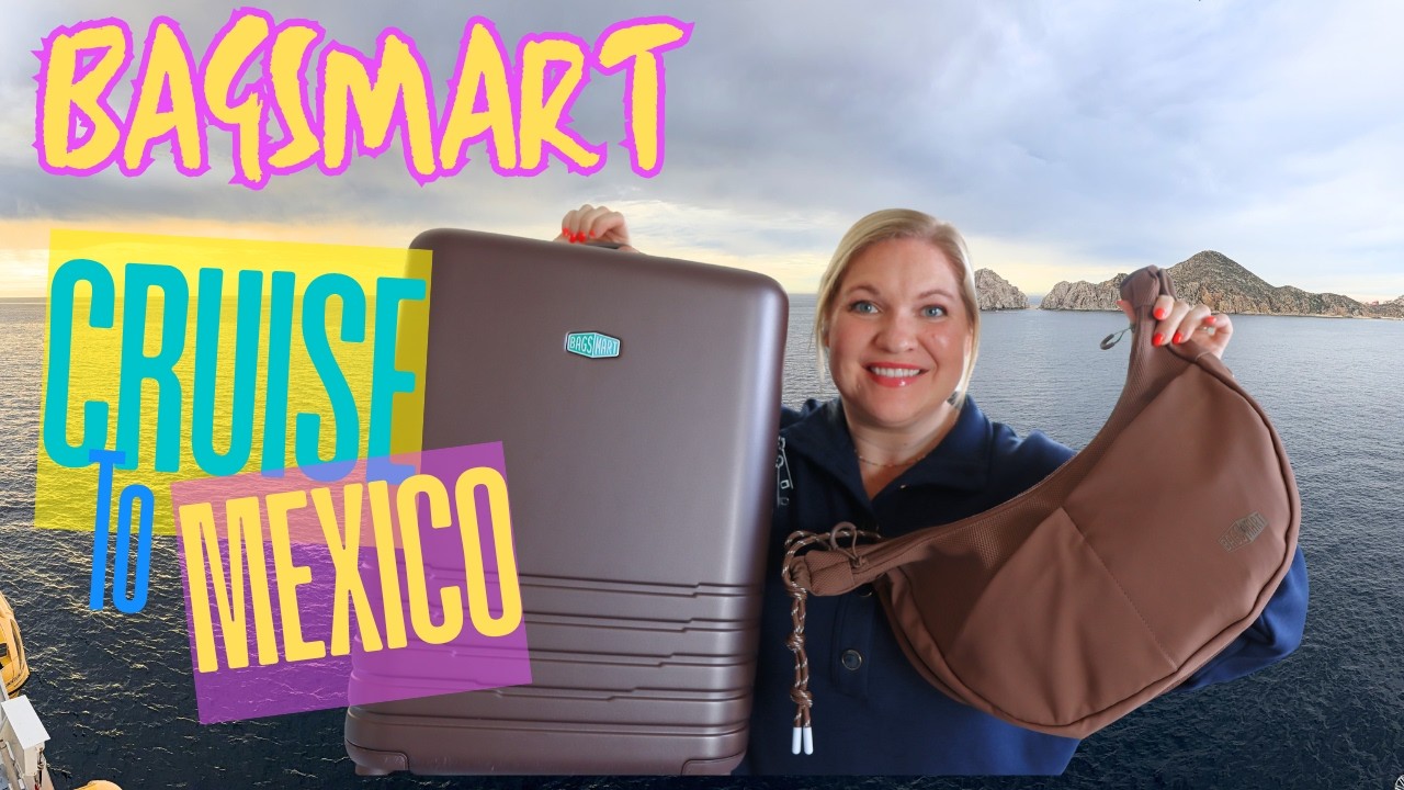 Сумки Bagsmart, которые я взяла с собой в круиз в Мексику.