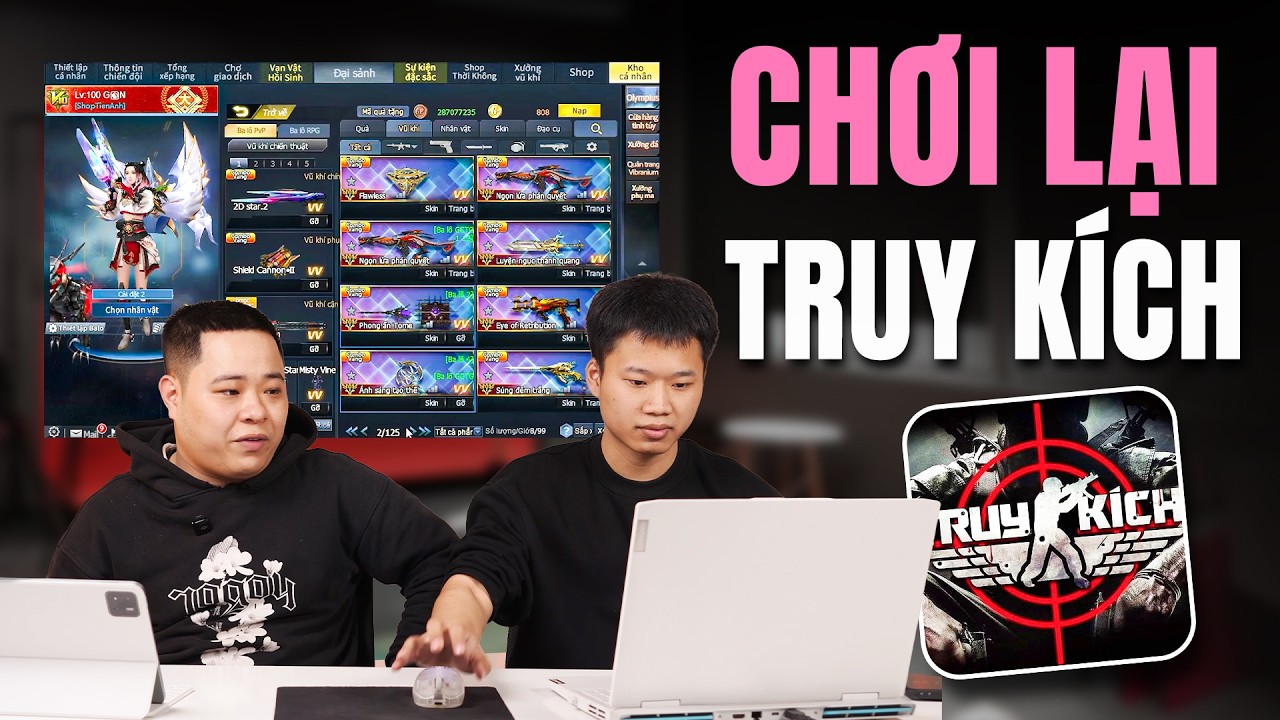 Rủ YouTuber Truy Kích đời đầu chơi lại game: Không ngờ game vẫn còn sống, vào chơi như người tối cổ