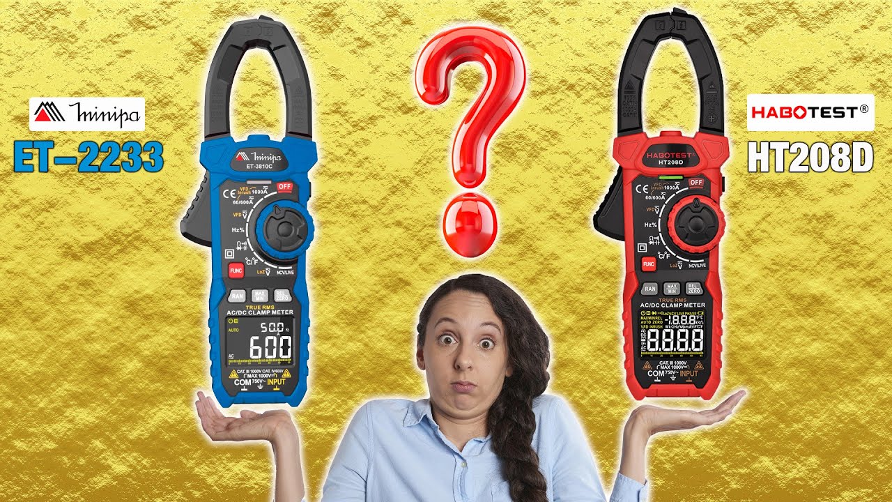 Minipa ET3810C ou HABOTEST HT208D Qual o MELHOR