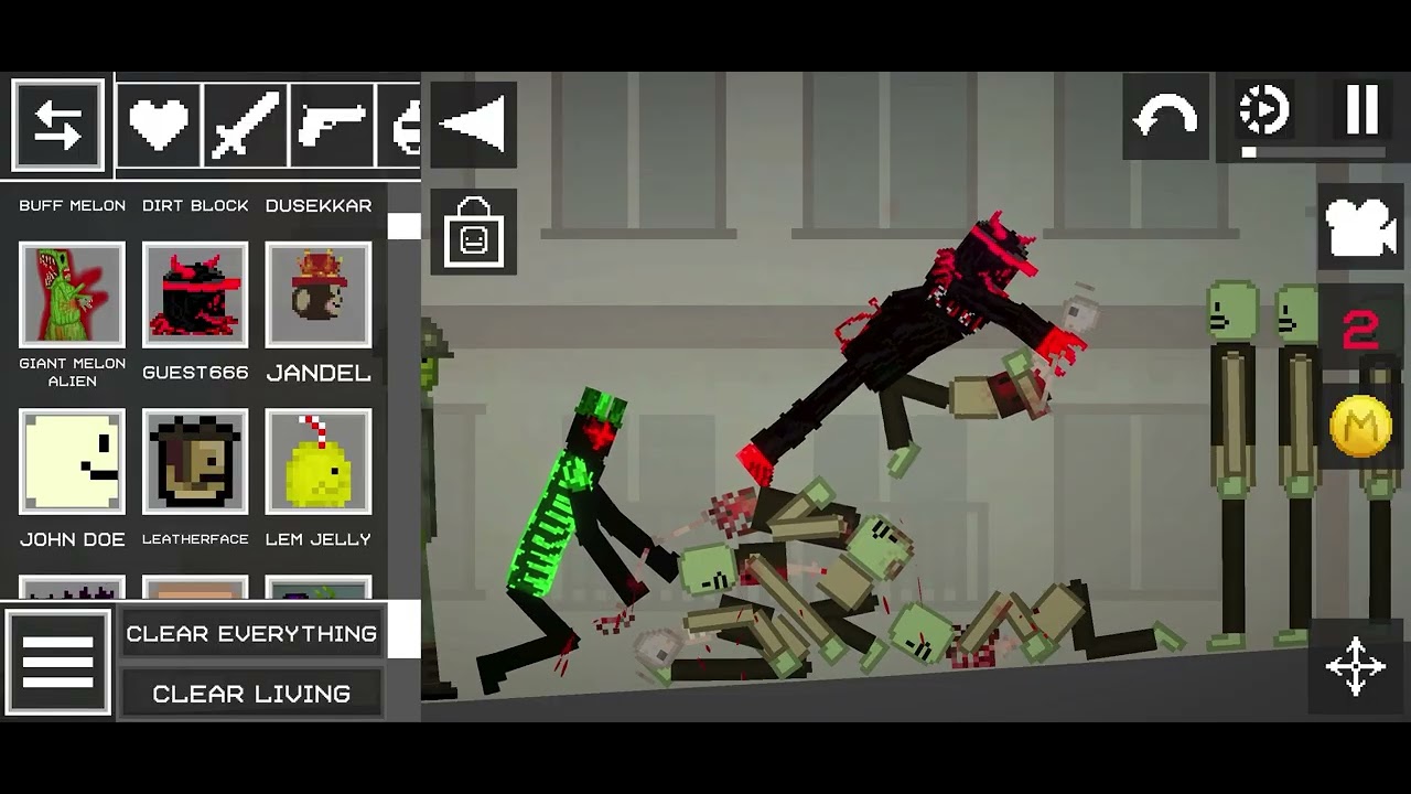 Melon playground zombie apocalypse:good ending