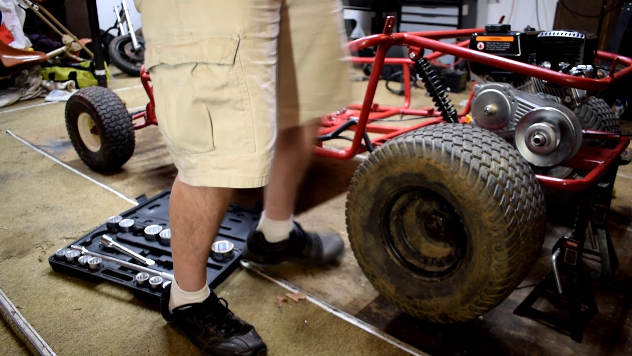 Fixing  a Customers Yerf-Dog Go Kart part 2