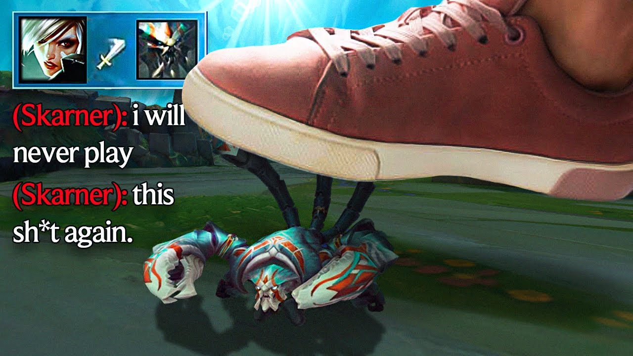 Do NOT PLAY NEW SKARNER in TOP LANE