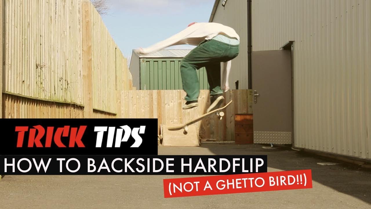 How To Backside Hardflip (NOT A GHETTO BIRD) - TR7 SKATE
