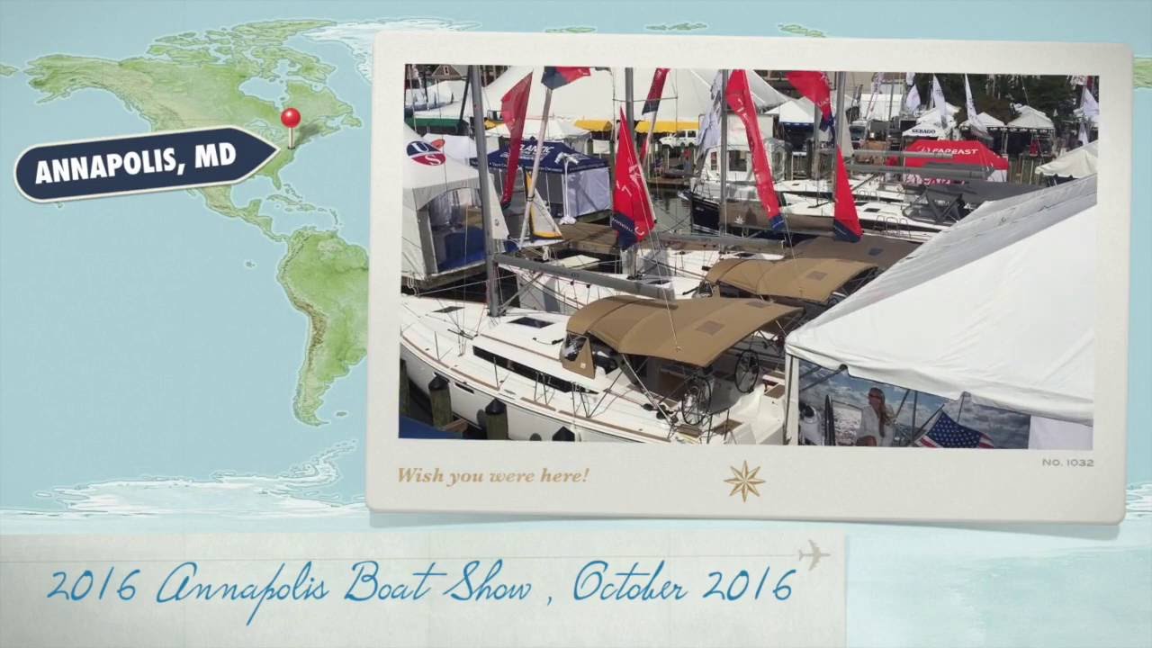 2016 Annapolis Boat Show Jeanneau Display By: Ian Van Tuyl