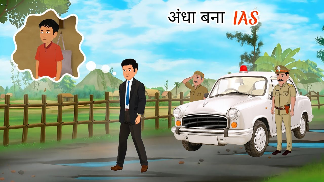 अंधा बना IAS | Hindi Story | Hindi Kahani | Moral Stories | cartoon story