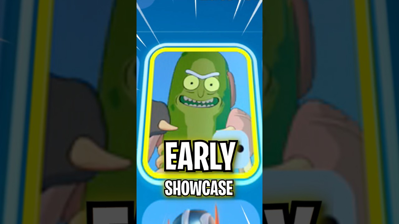*NEW* PICKLE RICK SKIN in Fortnite! (Rick & Morty Wave 3 EARLY)