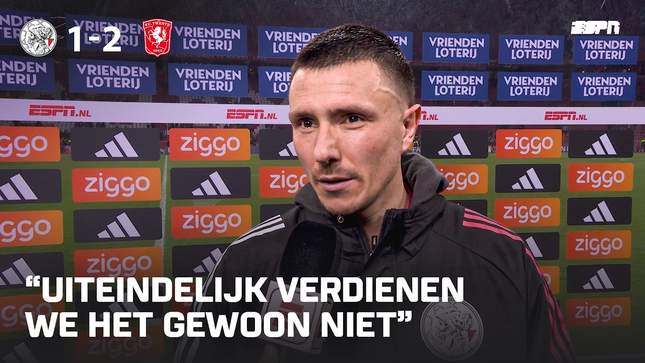 Steven Berghuis KRITISCH op UITVOERING van het SPEL bij AJAX 🗣️ | Interview