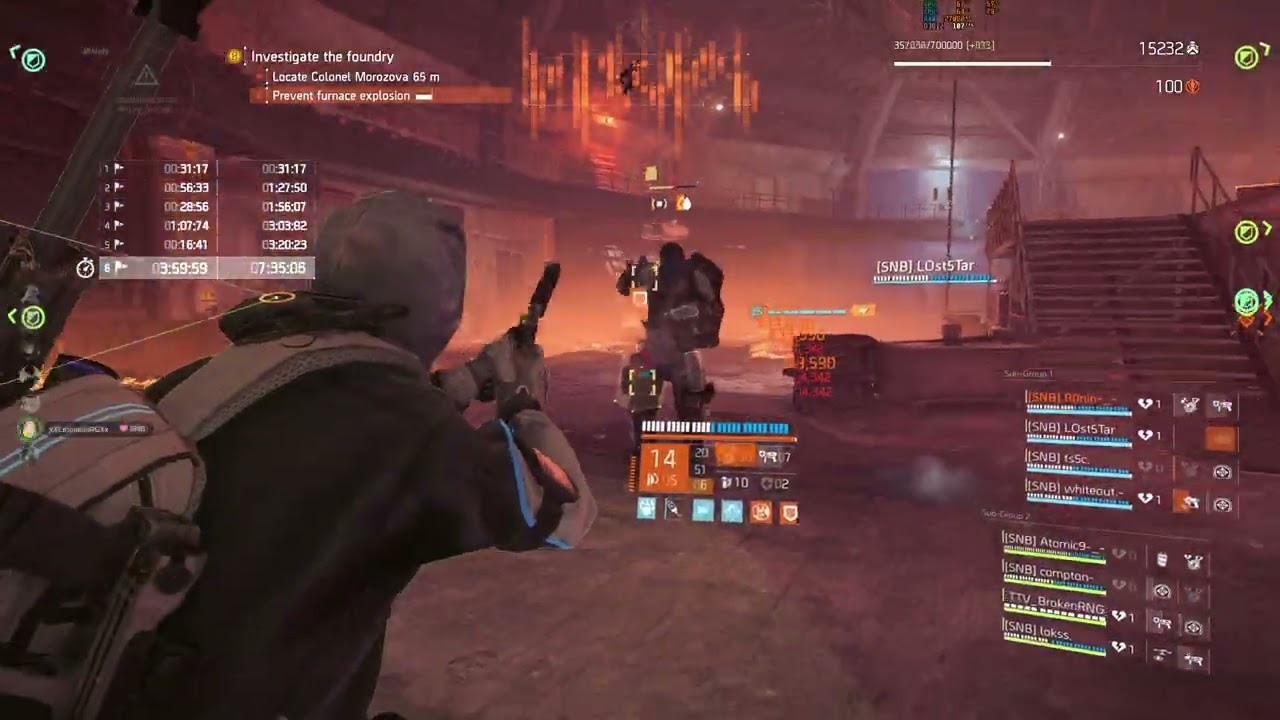 The Division 2 - Iron Horse Speedrun (14:31)