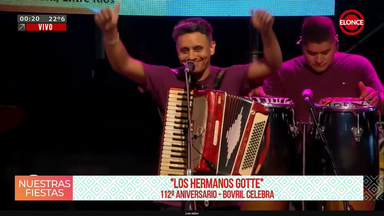 Los Hermanos Gotte tocaron en el 112º Aniverario de Bovril