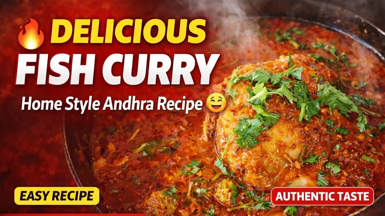 అదిరిపోయే హోమ్ మేడ్ ఫిష్ కర్రీ #howtocookfish curry 