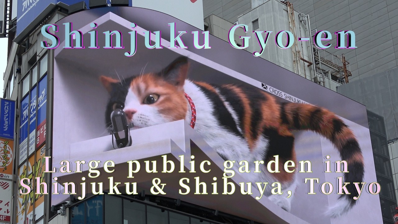 Dubbed in English - Shinjyukugyoen, the remains of the Naito family's lower residence from Edo