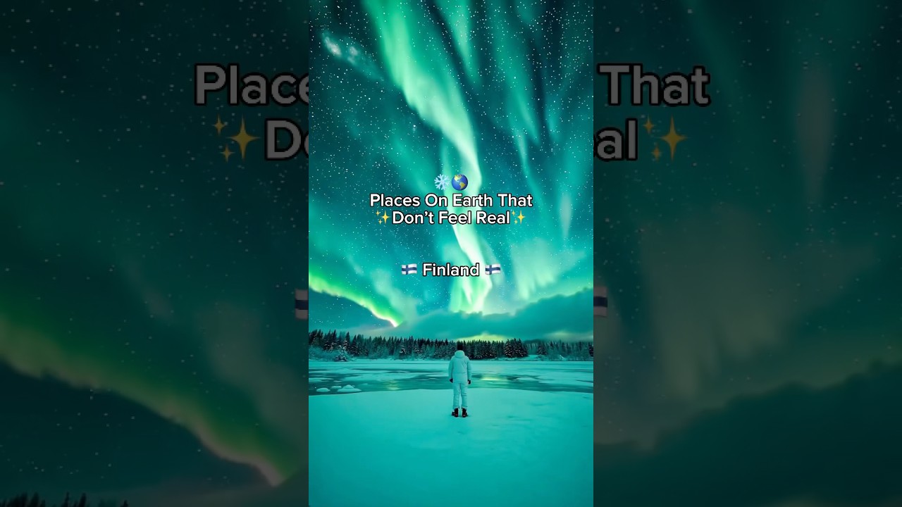 Finland magic is unreal! 🇫🇮❄️ Helsinki, Nuuksio & Lapland&mdash;who&rsquo;s in? ✨ #TravelShorts #VisitFinland