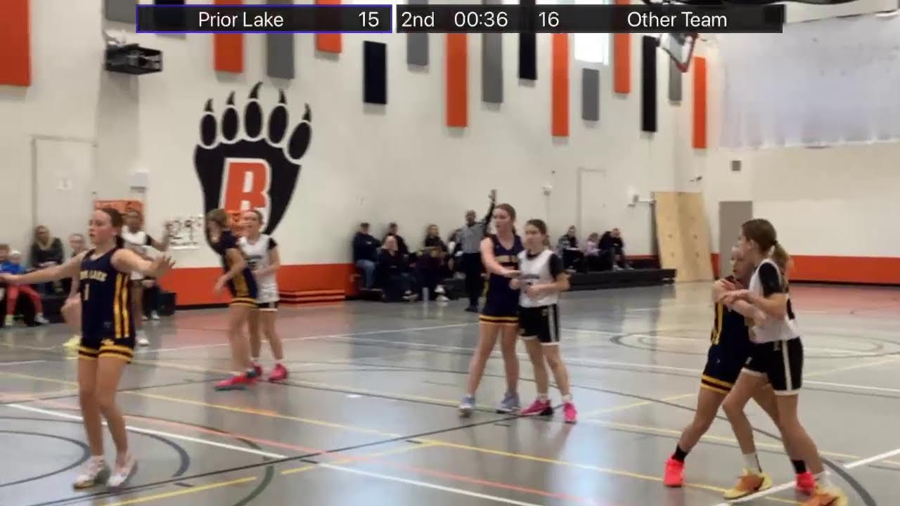 Prior Lake 7th Girls B vs TBD (Game 2) 2.8.2026