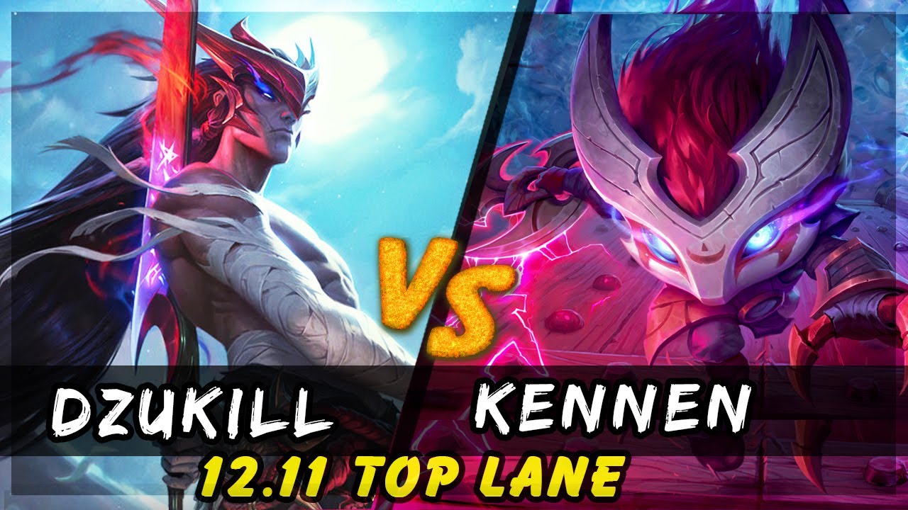 Dzukill - Yone vs Kennen TOP Patch 12.11 - Yone Gameplay