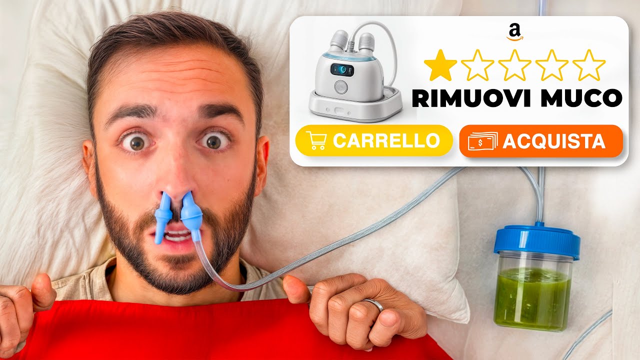 Ho comprato i Prodotti con le PEGGIORI RECENSIONI di AMAZON! #3