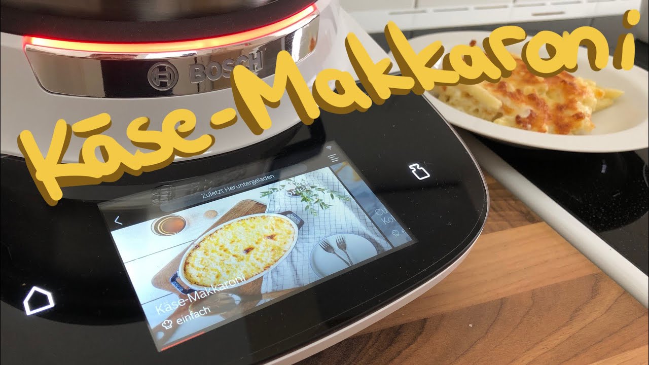 Käse-Makkaroni im Bosch Cookit