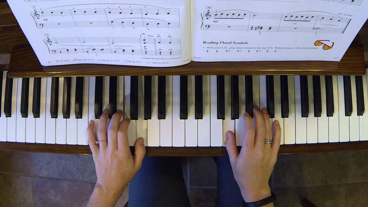 The Ice Skaters-  Piano Adventures/2B/Lesson Book