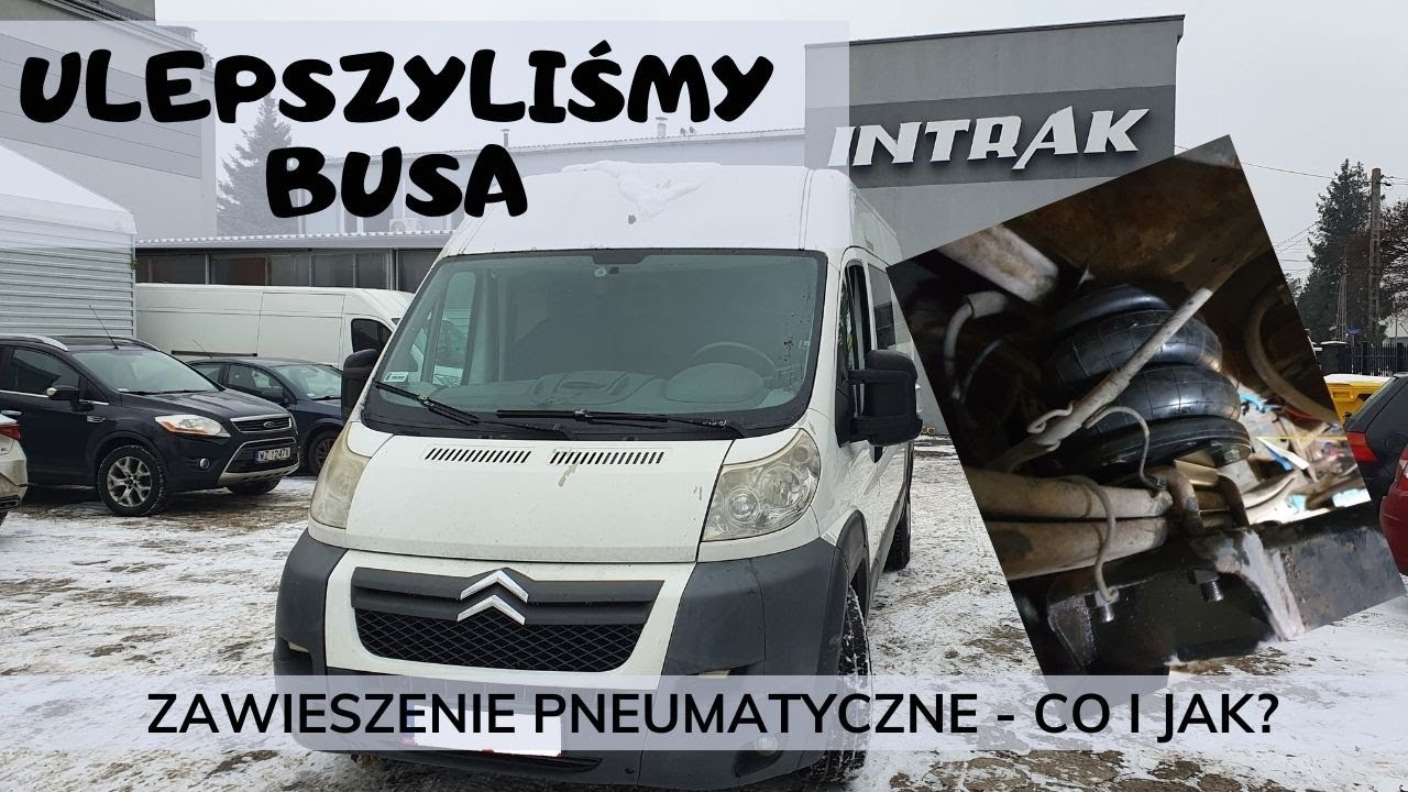 Zamontowaliśmy zawieszenie pneumatyczne do kampera - co i jak, czy to się opłaca?
