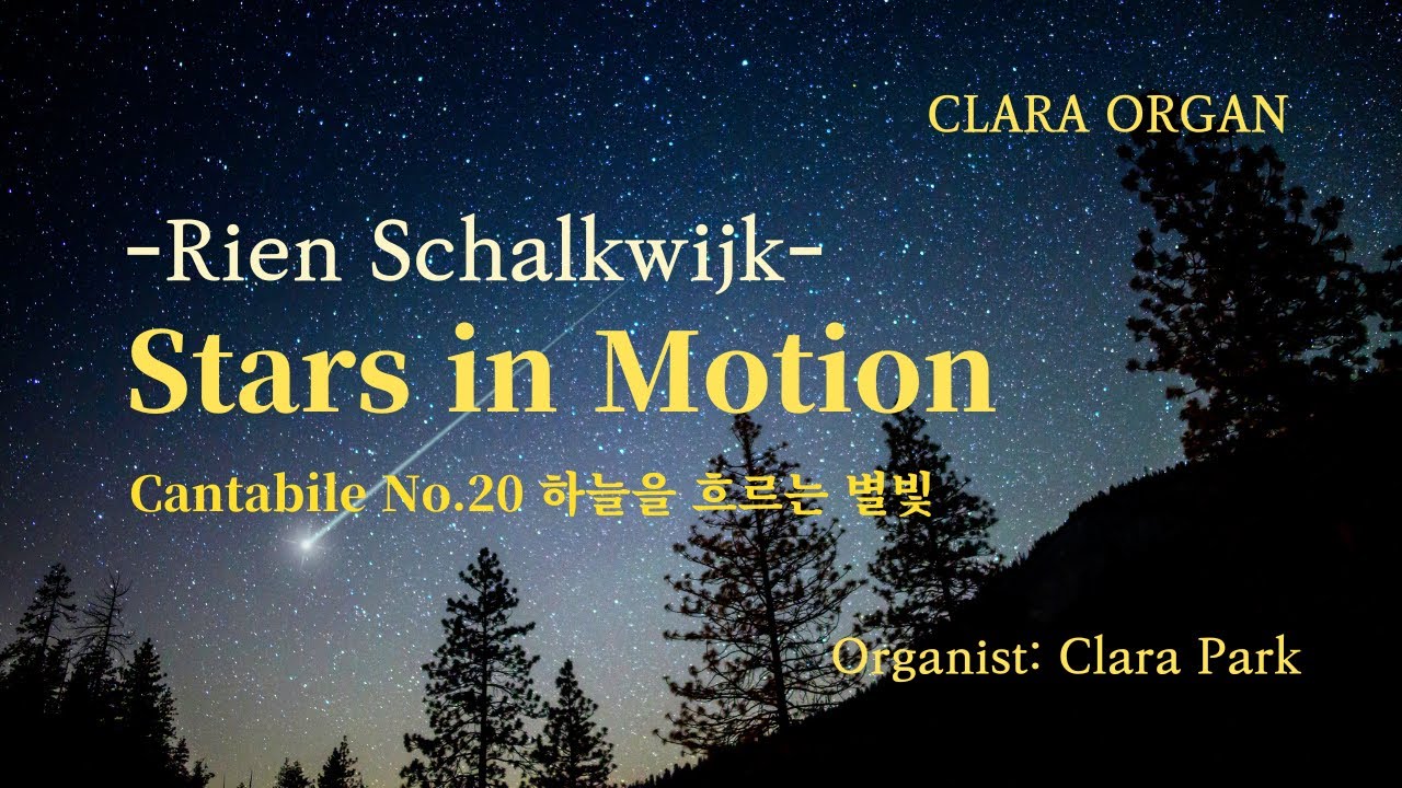 Stars in Motion 하늘을 흐르는 별빛 Cantabile No.20 -Rien Schalkwijk- @RienSchalkwijk