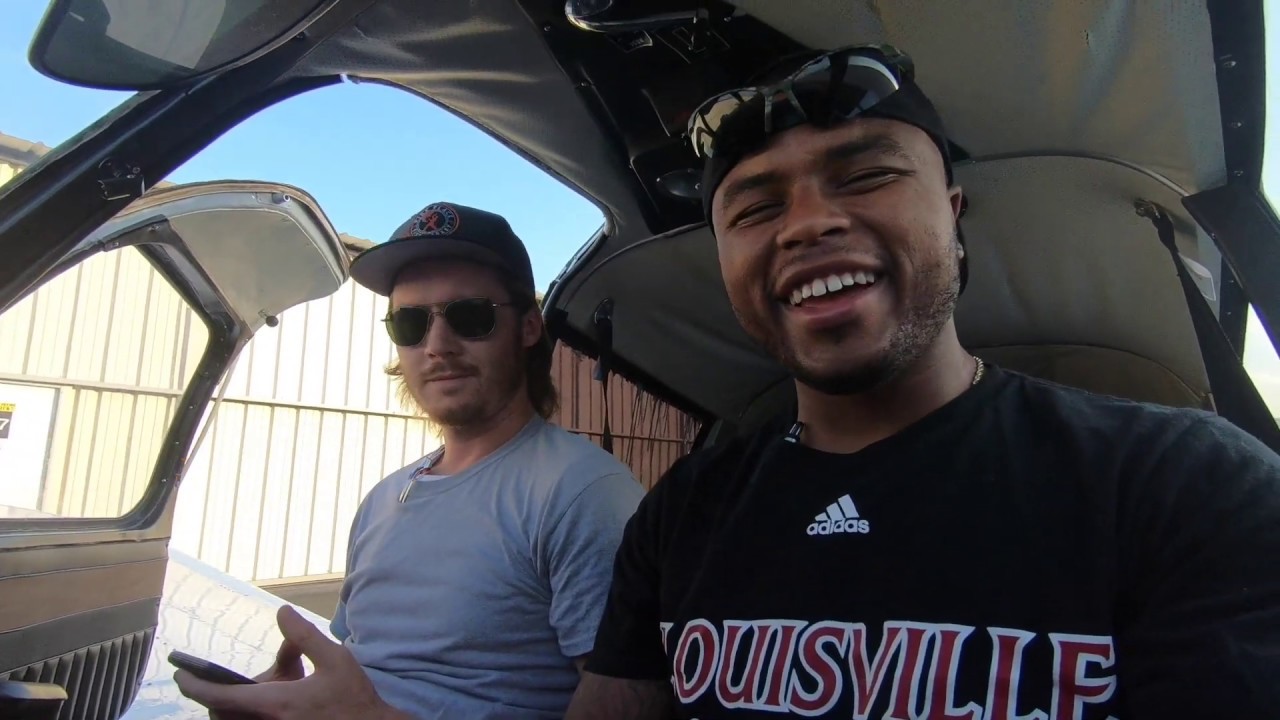 Landings at Madison Municipal Airport (KIMS) w/ Jermaine Bibb - STUDENT PILOT - FLIGHT TRAINING -