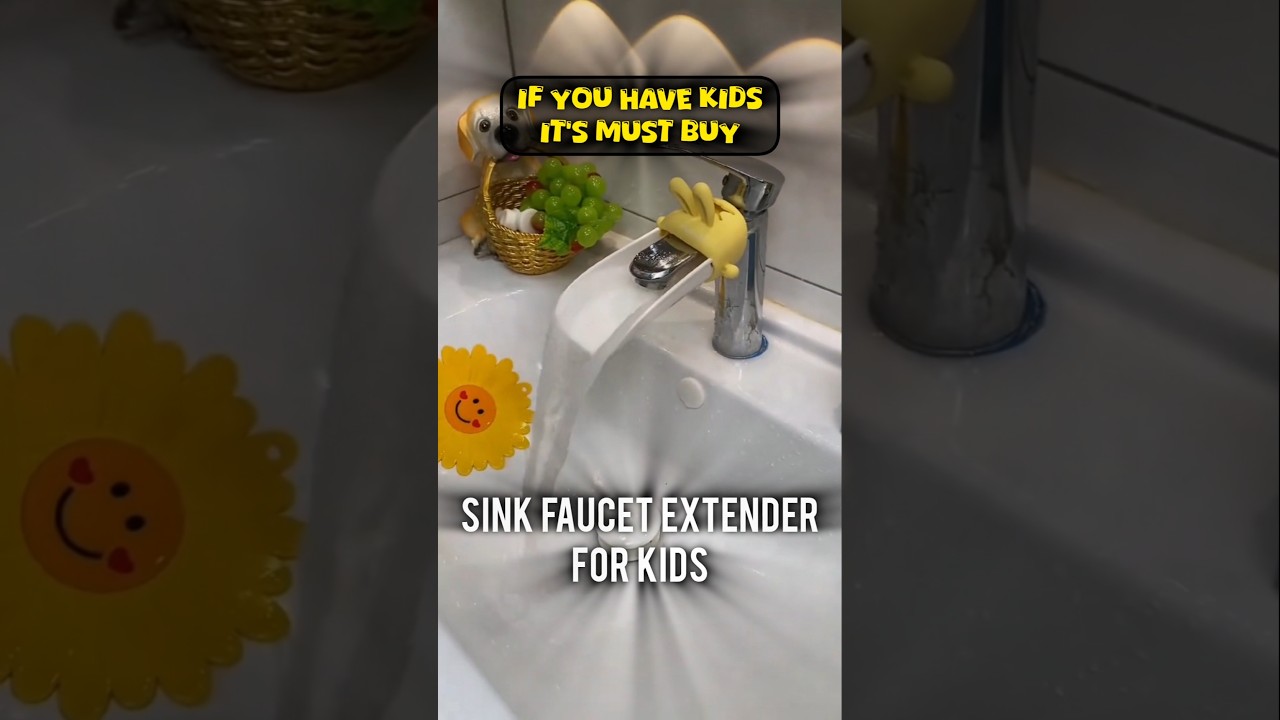 Sink Faucet Extender for Kids #amazonfinds #amzonmustbuy #Kids #kidsshopping #lovekids