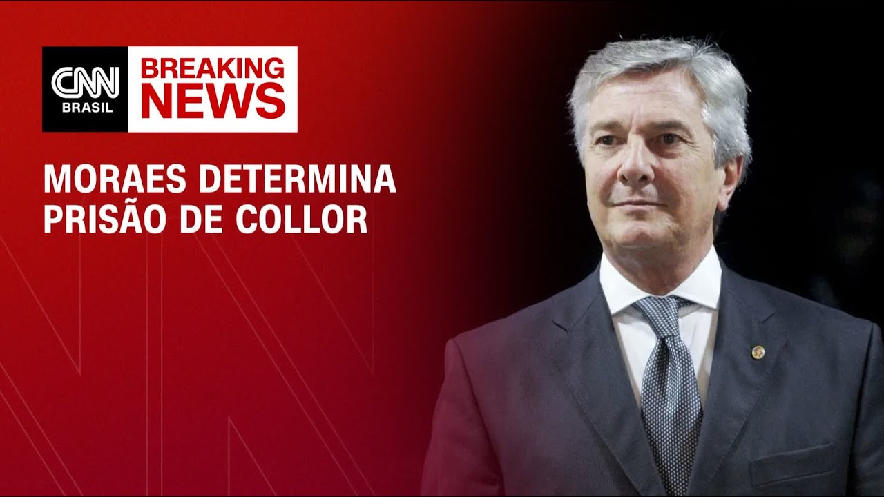 Moraes manda prender ex-presidente Fernando Collor | CNN PRIME TIME