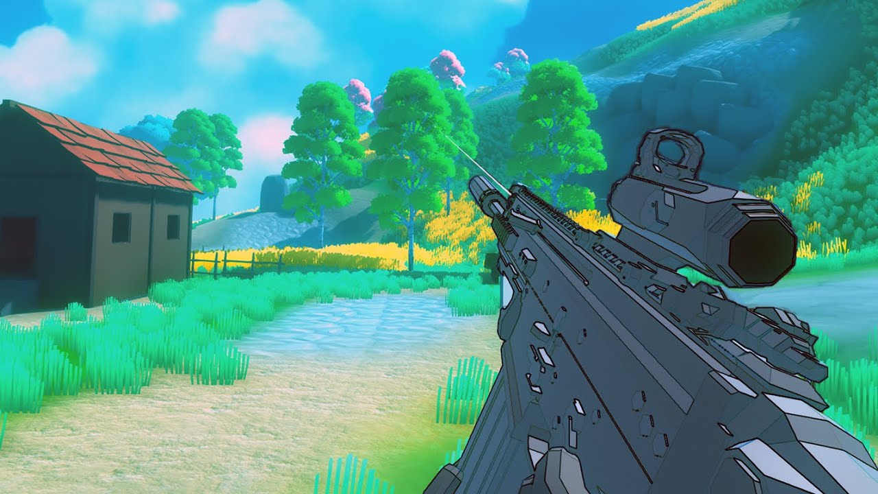 Ravenfield Gameplay on beautiful new map 