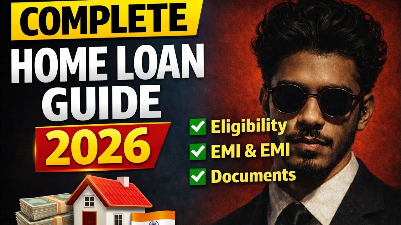 Complete Home Loan Guide 2026 🇮🇳 | Eligibility, EMI, Interest, Documents and how to apply 