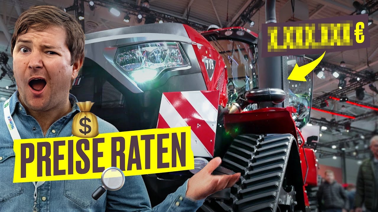 AGRITECHNICA 2023: Насколько ДОРОГОЙ НОВЫЙ высокотехнологичный трактор? | Сотни гектаров родины
