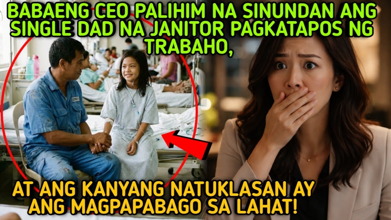 BABAENG CEO PALIHIM NA SINUNDAN ANG SINGLE DAD NA JANITOR PAGKATAPOS NG TRABAHO, AT ANG KANYANG..