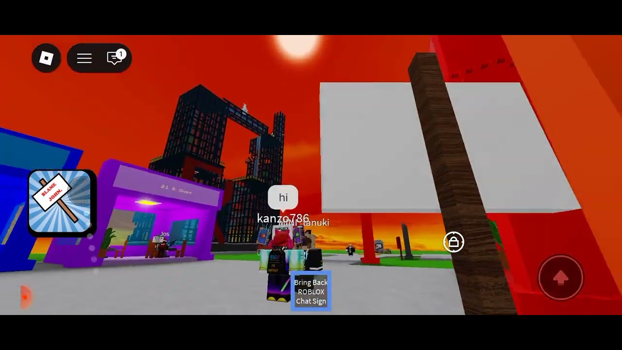 We want our chat back 😔 #robloxprotest 