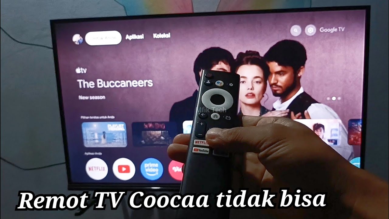 Perbaiki remote TV android google Coocaa tombol tengah OK tidak bisa berfungsi.