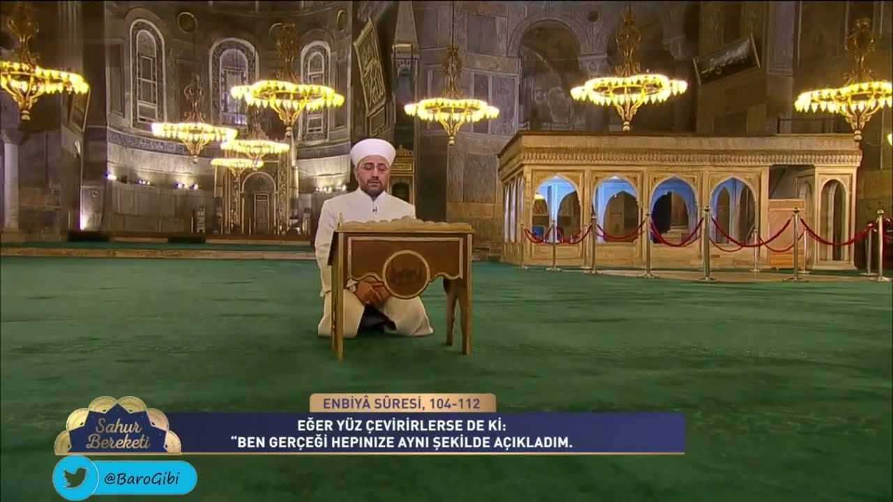 Fatih Kılıçoğlu - Enbiya Süresi 104-112 (Sahur Bereketi 12. Bölüm) (3 Nisan 2023)