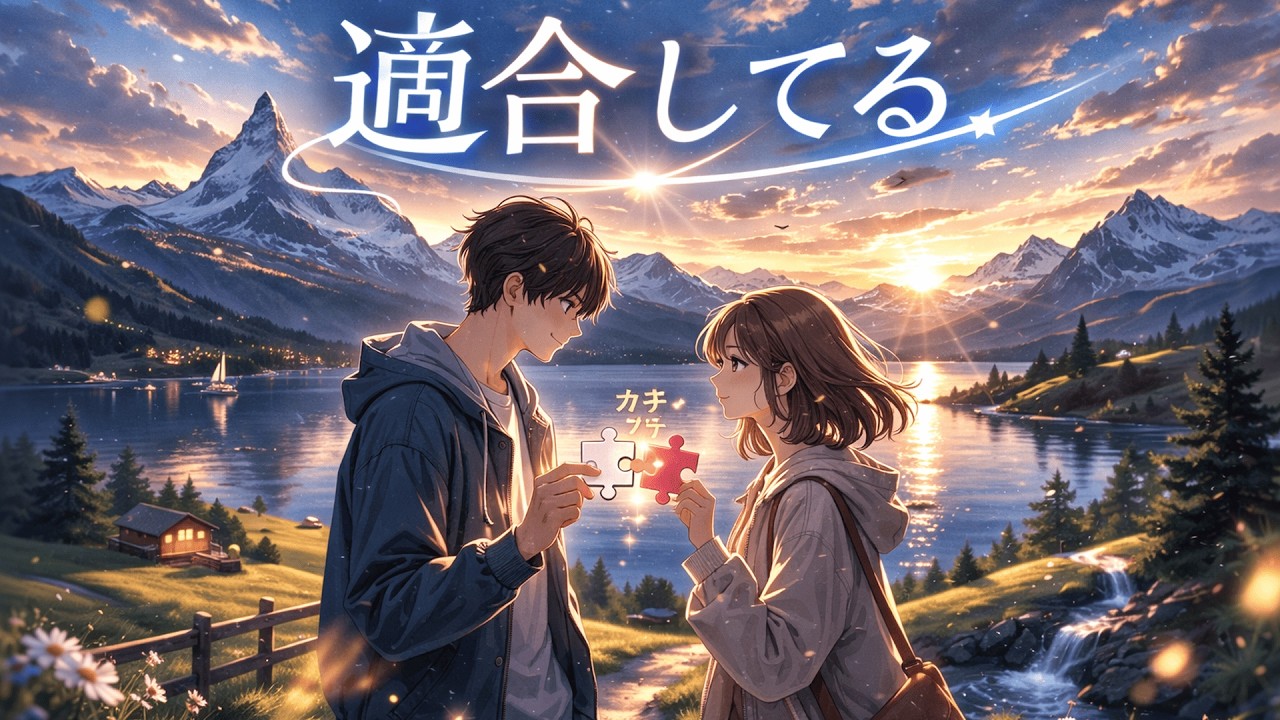 AI Generated J-Pop | 適合してる (I Belong) — Original AI Song  #AIMusic #Jpop #IndieMusic #LyricVideo