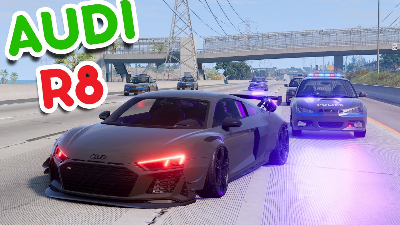 🚨 The Incredible Audi R8 is Finally in BeamNG.drive! 🏎️💨