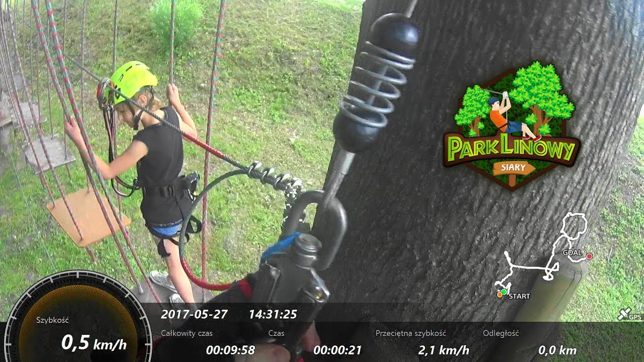 Park Linowy 63 - Siary - Trasa Średnia 27.05.2017