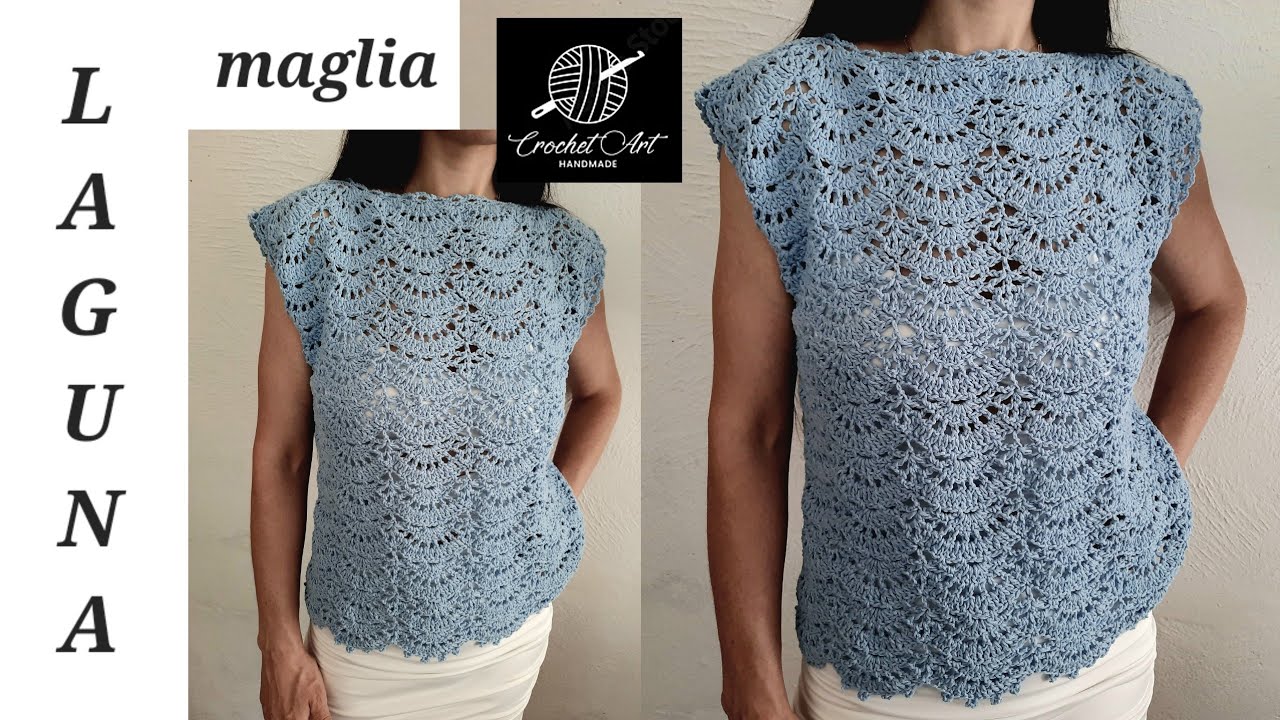 TUTORIAL UNCINETTO FACILE                      MAGLIA / CANOTTA   LAGUNA