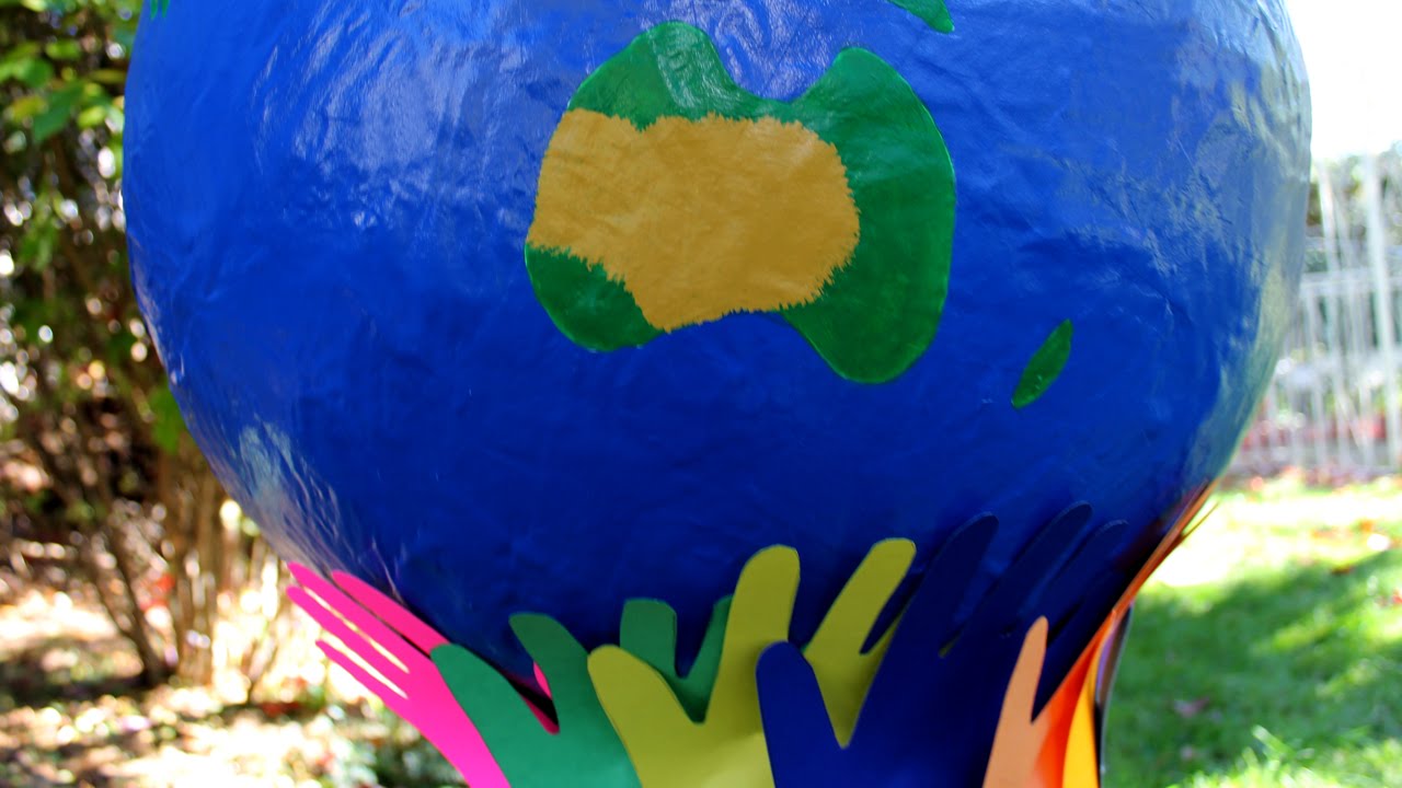 Fabriquer un globe terrestre pour le Jour de la Terre
