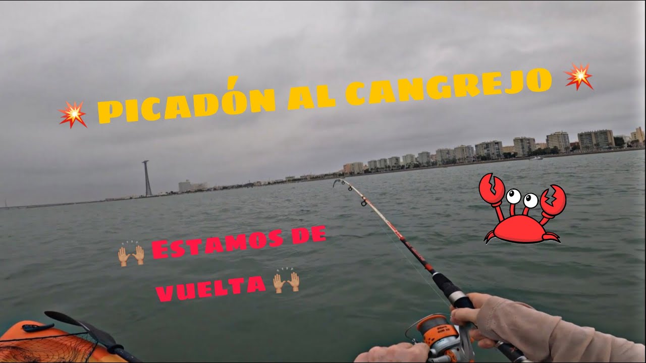 💥PICADÓN AL CANGREJO 🦀💥 Volvemos a la carga en la Bahía de Cádiz 🐠 | PESKAY 🎣