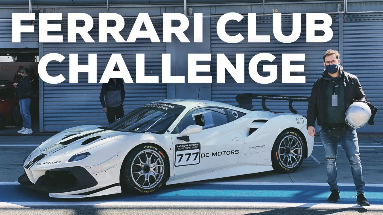 Ferrari Club Challenge od kuchni | Tor Monza | VLOG