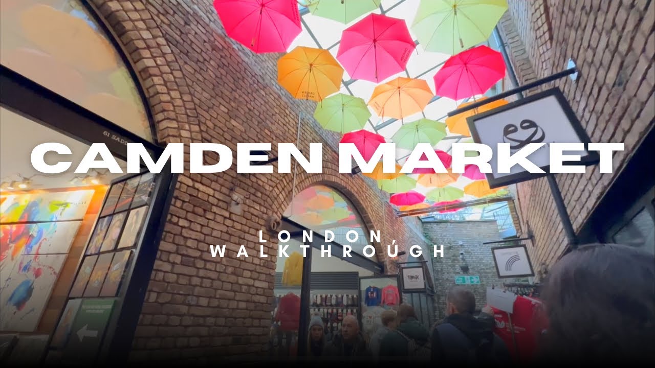 London Camden Market, Walking Tour.