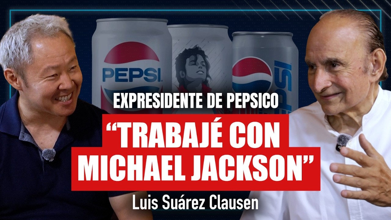Luis Suárez Clausen | La vez que trabajó con MICHAEL JACKSON en PEPSI